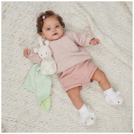 GUND Baby Lil' Luvs Tuck-Away Lovey, Liam Llama, peluche ultrasuave con mantita integrada para bebés y recién nacidos