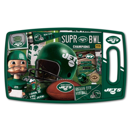 YouTheFan NFL New York Jets Retro Series Cutting B