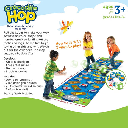 Learning Resources Crocodile Hop - Early Maths Activity Set