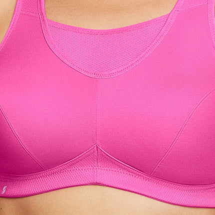 Glamorise No-Bounce Camisole Sports Wirefree Bra 1066 (Women's & Women's Plus) Rose Violet