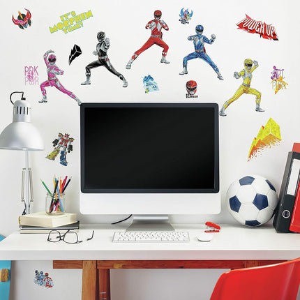 RoomMates RMK4454SCS Power Rangers Peel and Stick 