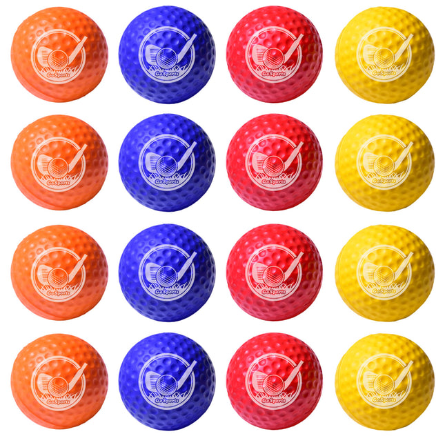 GoSports Foam Golf Practice Balls - 16 Pack Realis