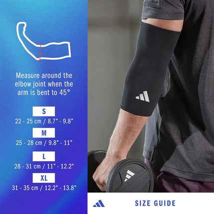 adidas Elbow Supportwear - Black, L