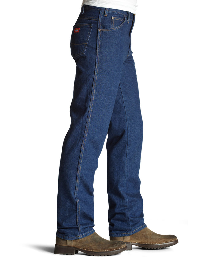 Dickies Mens Regular-Fit Five-Pocket Jeans, Indigo Blue, 40W x 32L US