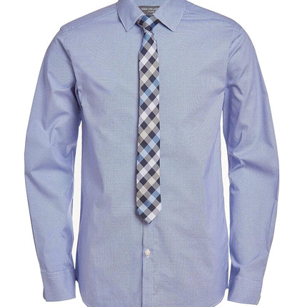 Ensemble chemise habillée et cravate à manches longues Van Heusen pour grands garçons