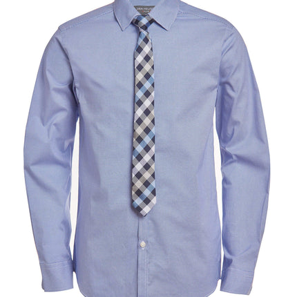 Van Heusen Boys' Big Long Sleeve Dress Shirt and T