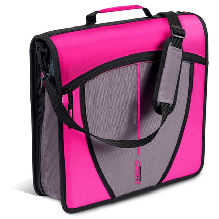 Case-it The Mighty Zip Tab Zipper Binder - 3 Inch 