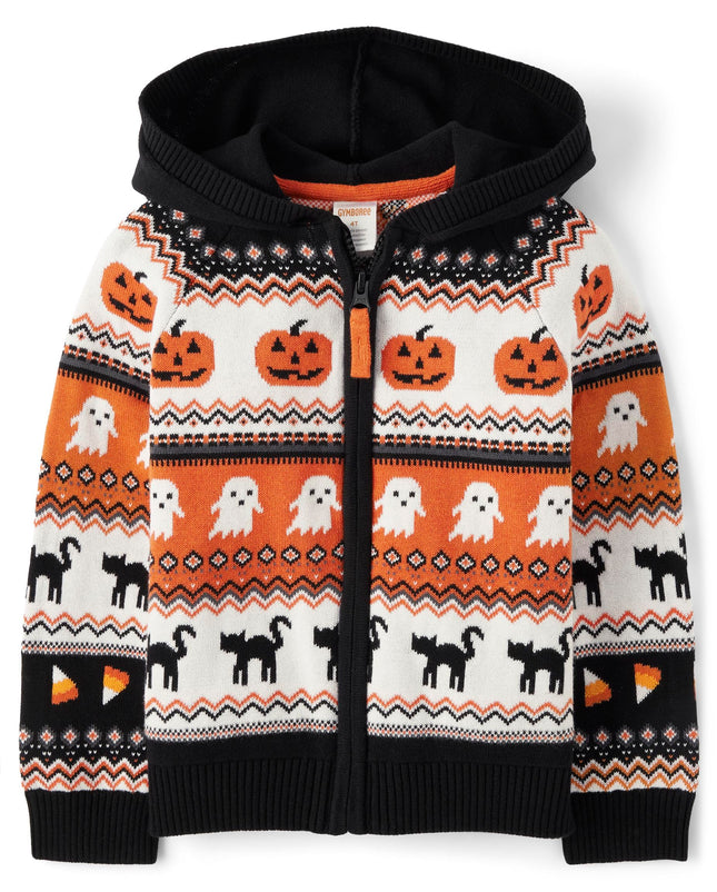 Gymboree Boys' and Toddler Long Sleeve Zip Front H