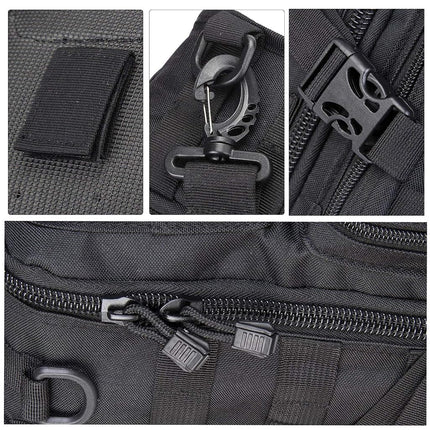 hopopower Tactical Sling Bag Pack Military Rover Shoulder Backpack EDC Assault Range Bag, Water-Resistant