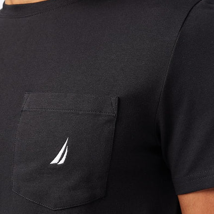 Nautica Men's V41050 T-Shirt, Black Colour, M