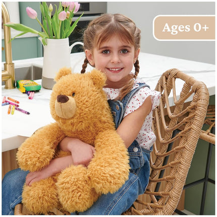 GUND Growler Teddy Bear Small Classic Brown Bear Plush Stuffed Animal, 11 Inch