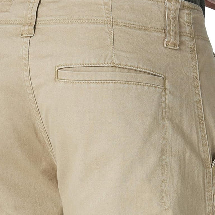 Wrangler Authentics Men's Relaxed Fit Stretch Cargo Pant Casual, Elmwood, 34W x 29L