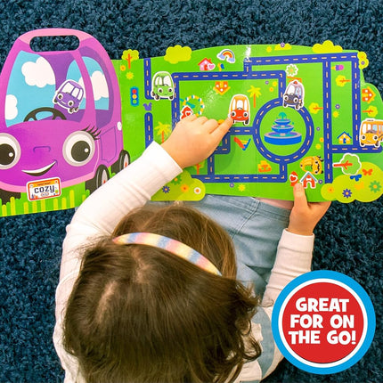 Repositionable Little Tikes Sticker Playset � Car & Truck Stickers for Kids Ages 3+
