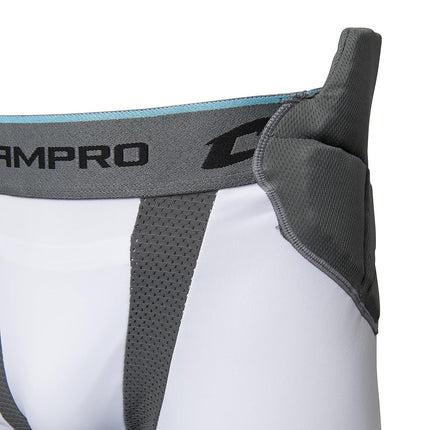 Champro Man-Up - 7-Pad Girdle, White, Adult Small
