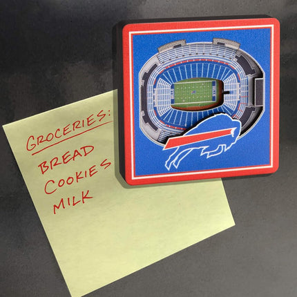 NFL Buffalo Bills - New Era Field 3D StadiumView Magnet3D StadiumView Magnet, Team Colors, Small (8493274)