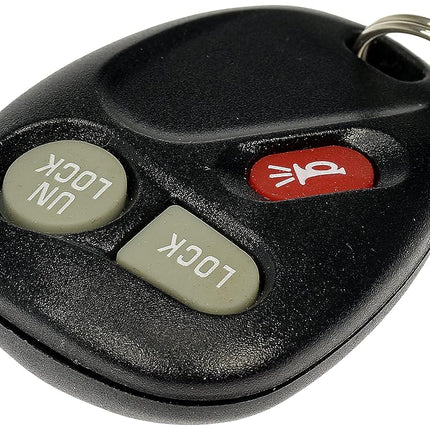 Dorman 13733 Keyless Entry Remote 3 Button Compatible with Select Models, Black