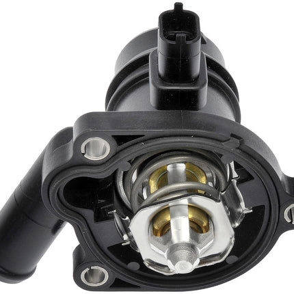 Dorman 902-808 Thermostat Housing Assembly with Sensor Fits Buick 2021-13, Chevrolet 2021-11