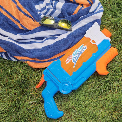 NERF Super Soaker Flip Fill Water Blaster, 4 Spray Styles, Fast Fill, 30 Fluid Ounce Tank, Outdoor Toys, Kids Easter Gifts or Basket Fillers Stuffers, Ages 6+