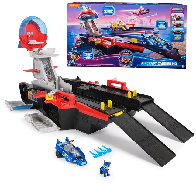 Paw Patrol: The Mighty Movie Aircraft Carrier HQ, 