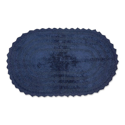 DII Crochet Collection Reversible Bath Mat, Large 