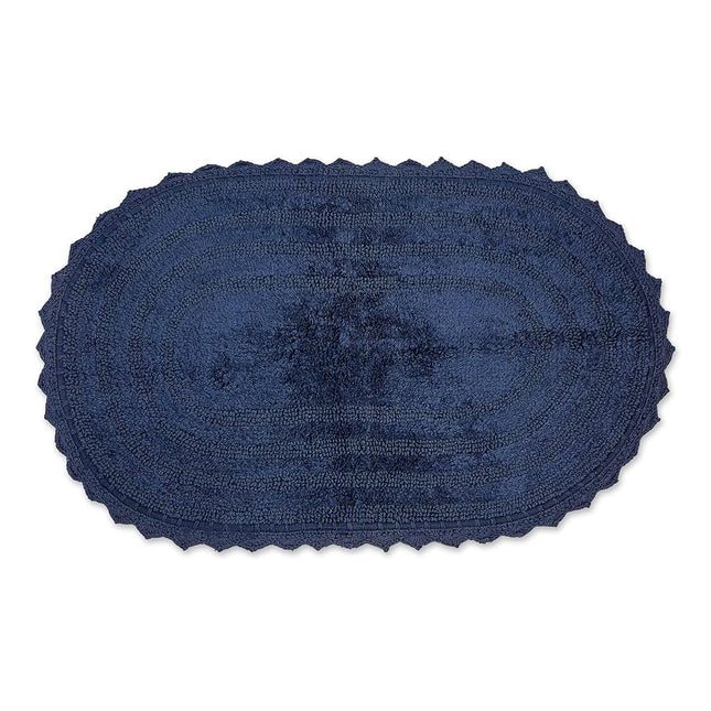 DII Crochet Collection Reversible Bath Mat, Large 