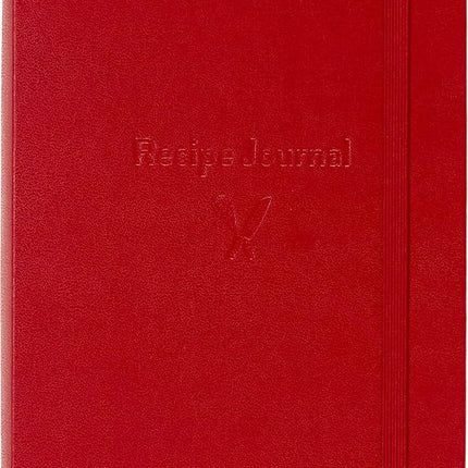 Moleskine - Recipe Journal, Theme Notebook - Hardcover Notebook to Collect and Organise Your Recipes - Large Size 13 x 21 cm - 400 Pages