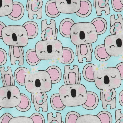 The Children's Place Girls Pajama Set (Pack of 2), Unicorn/Koala 2 Units, 14