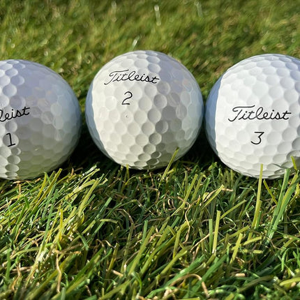 TITLEIST 12 Pro V1 X Mix Mint Used Golf Balls White