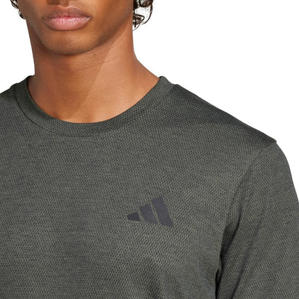 adidas Men's Train Essentials Feelready Novelty T-Shirt, Olive Strata, Medium