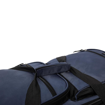 Wrangler Rolling Travel Duffel, Navy Blue, 30" Large