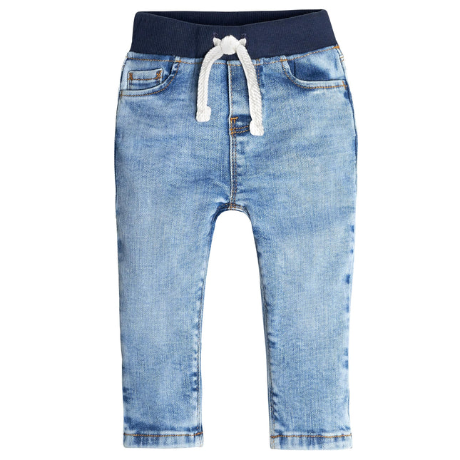 Gerber Unisex Baby Toddler Rib Waist Stretch Denim