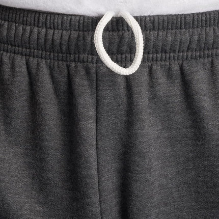 Fruit of the Loom Eversoft Fleece Sweatpants with Pockets, Moisture Wicking & Breathable, Sizes S-4X, Elastic Bottom - Black Heather, Medium
