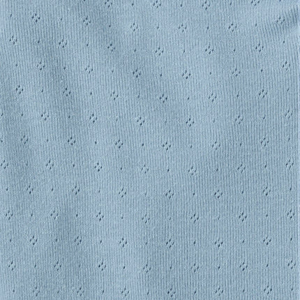 The Children's Place Girls' Basic Long Sleeve V-Neck Knit Shirts, Blue Aura, Medium
