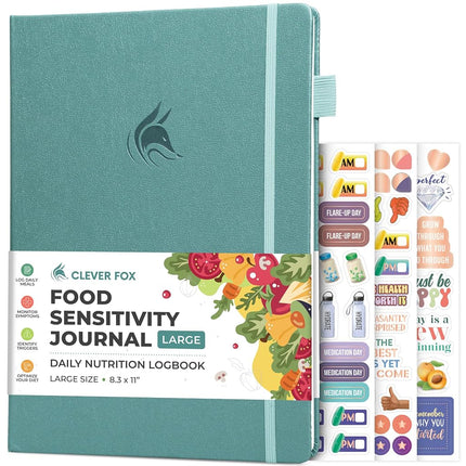 Clever Fox Food Sensitivity Journal Large – Daily 