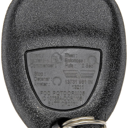 Dorman 13731 Keyless Entry Transmitter for Select Models (OE FIX)