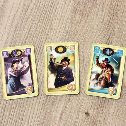 Asmodee | Great Western Trail El Paso | 1-4 Players | 60-90 Mins | Ages 12+ | Board Game | Perfect Game for Game Nights When There is not Enough time for the core GWT Games by Lookout Games