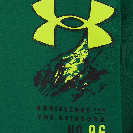Under Armour Boys' AF Big Logo Hoodie, Kids, Ivy Ua Campus, XL