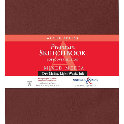 Alpha Softcover Sketchbook 8X10