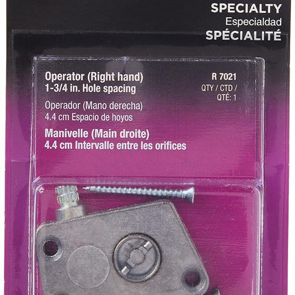 Prime-Line R 7021 Diecast, Right Hand RV Window Slant Sill Operator (Single Pack)