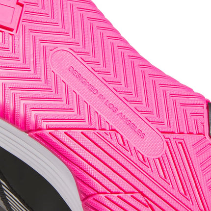 adidas Men's Ownthegame 3.0 Core Black/Iron Met./Shock Pink 12.5 UK 48 EU
