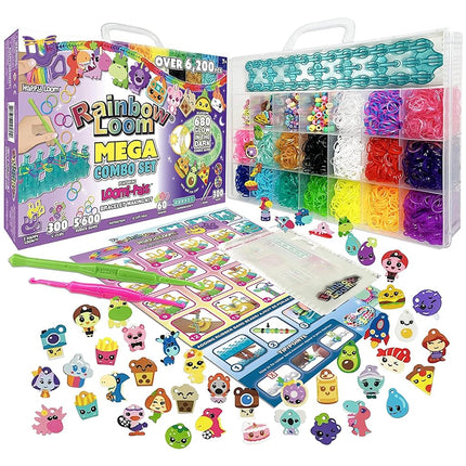 Rainbow Loom Loomi-Pals Glow in The Dark Mega Combo Set