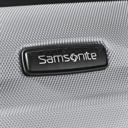 Samsonite Omni PC Hardside Expandable Luggage with Spinner Wheels, Silver, 2-Piece Set (20/24), Omni Pc Hardside Expandable Luggage with Spinner Wheels