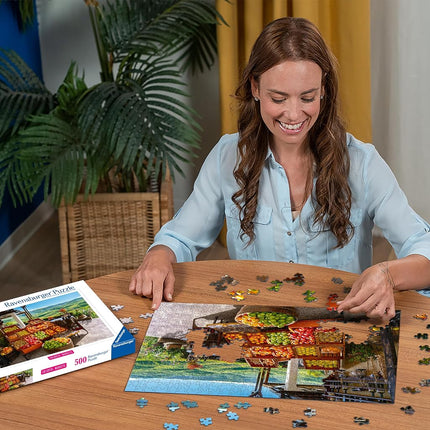 Ravensburger Children Puzzles Fruit and Vegetable Market Croatia - Ages 14+