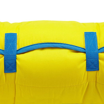 Baby Shark Toddler Nap Mat - Includes Pillow and Fleece Blanket – Great for Boys and Girls Napping at Daycare, Preschool, Or Kindergarten - Fits Sleeping Toddlers and Young Children