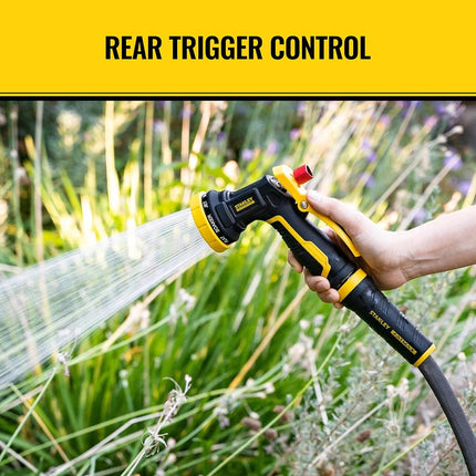 Stanley Garden BDS7496 FATMAX Heavy Duty 8-Pattern Spray Nozzle, Yellow