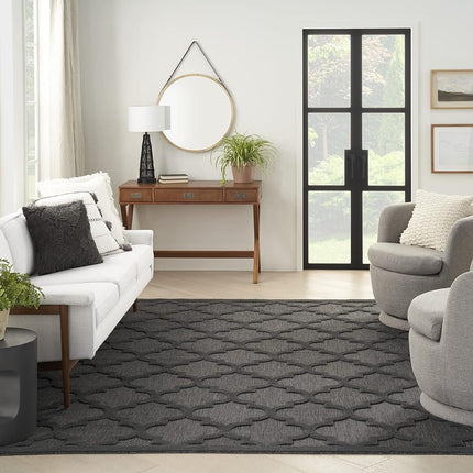 Andrea Stark Home Collection Gate 100% Wool Rug - 7'6" x 9'6"