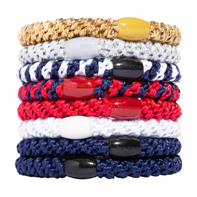 L. Erickson Grab & Go Ponytail Holders - Set of Ei