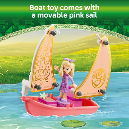 LEGO Wicked Glinda, Elphaba & Nessarose at Shiz University - Building Toy with a Boat, 3 Mini doll Figures and Fun Accessories - Gift for 7+ Year Old Girls & Movie Fans - 75681