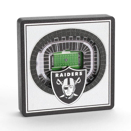 YouTheFan NFL Las Vegas Raiders 3D StadiumView Magnets - Allegiant Stadium