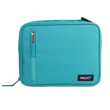 PackIt Freezable Classic Lunch Box, Teal, Built wi